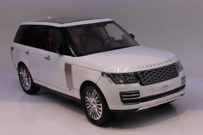 ماشین ماشین فلزی رینج راور سفید مدل Vogue SUV — تصویر ۴