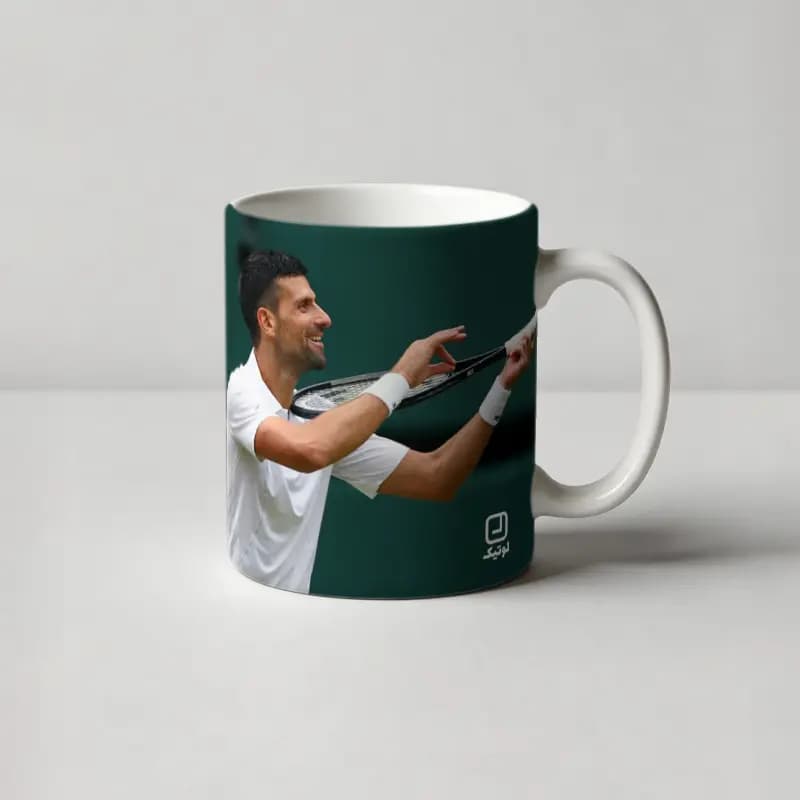 ماگ ورزشی طرح نواک جوکوویچ Novak Djokovic – کد LV079
