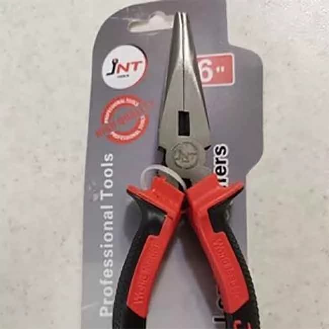 انبر دم باریک جی ان تی مدل AJ-JNT-6INCH سایز 6 اینچ — تصویر ۲