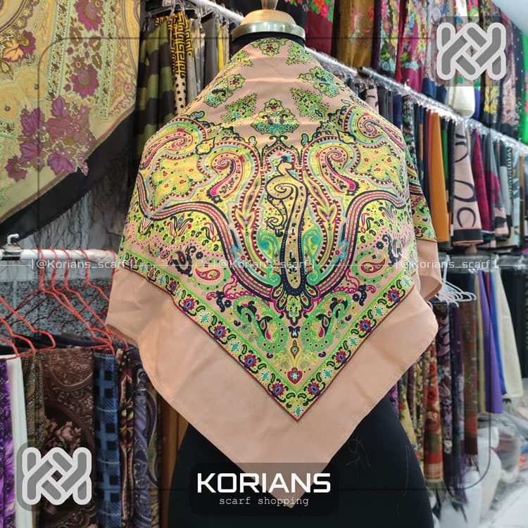 مینی اسکارف طرح سنتی ترک کد Rs19611