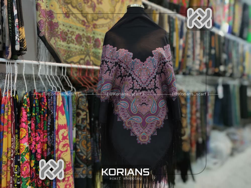 روسری نخی ترک کد Rs19380