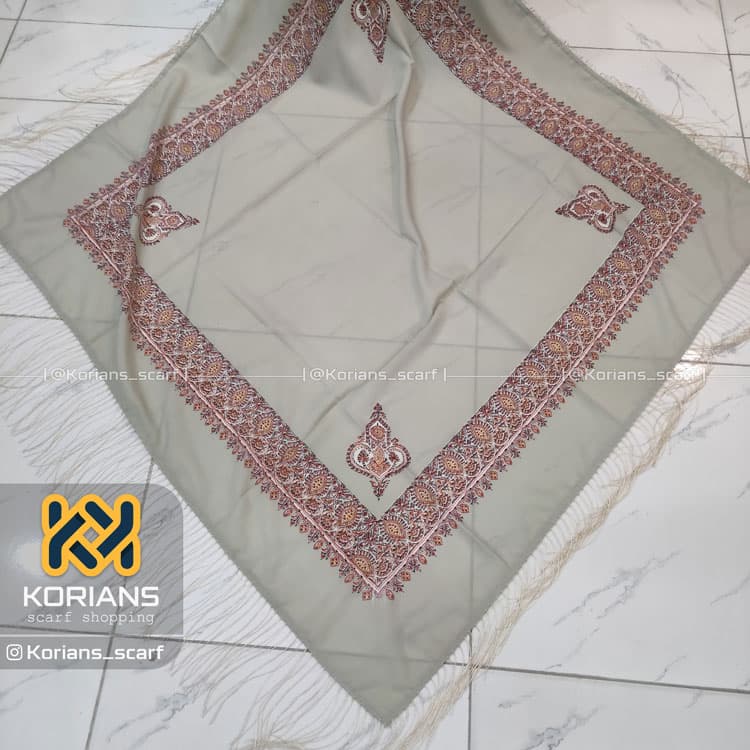 روسری نخی ترک کد Rs19267 — تصویر ۲