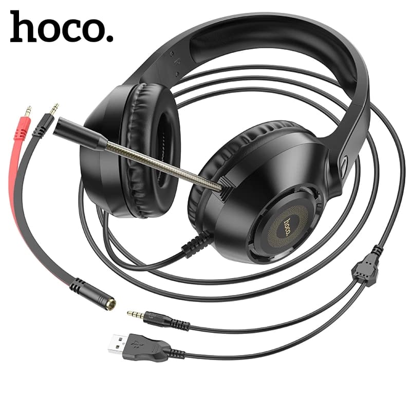 هدست با سیم گیمینگ HOCO W108 — تصویر ۷