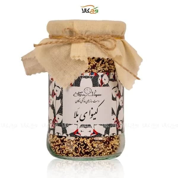 کینوا رنگی وگان – 600 گرم – بزرگ