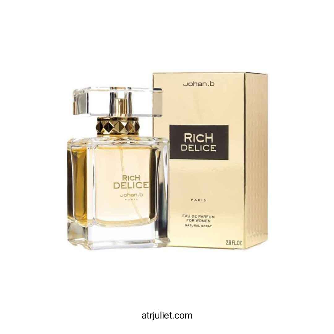 عطر ادکلن ریچ دلیس اصلی و اورجینال جیپارلیس / جوهان بی فرانسه GEPARLYS RICH DELICE حجم 85ml