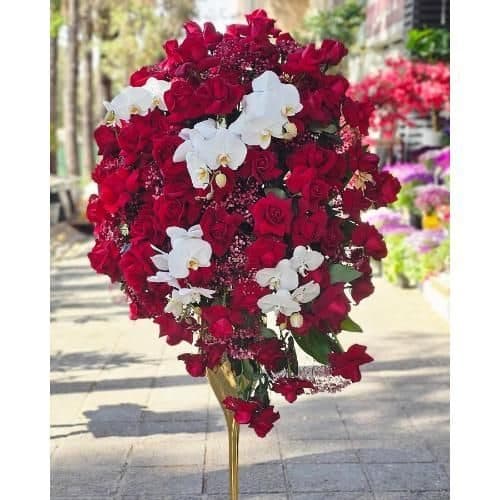 گل فروشی محدوده اداره بیمه سلامت تهران t5095