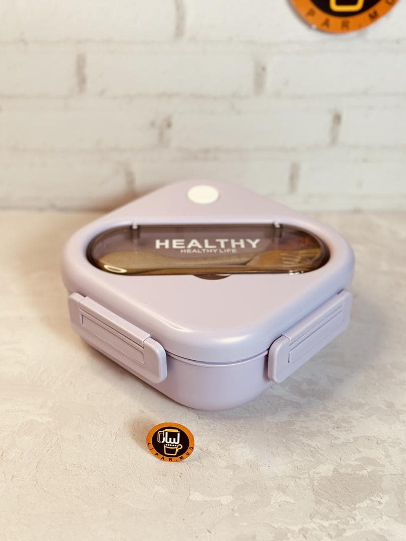 ظرف غذای فانتزی HEALTHY کد 8618 — تصویر ۲