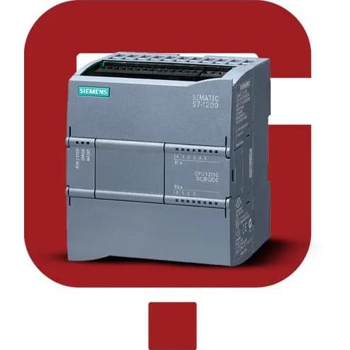 پی ال سی زیمنس S7-1200 مدل 6ES7211-1BE40-0XB0 — تصویر ۲