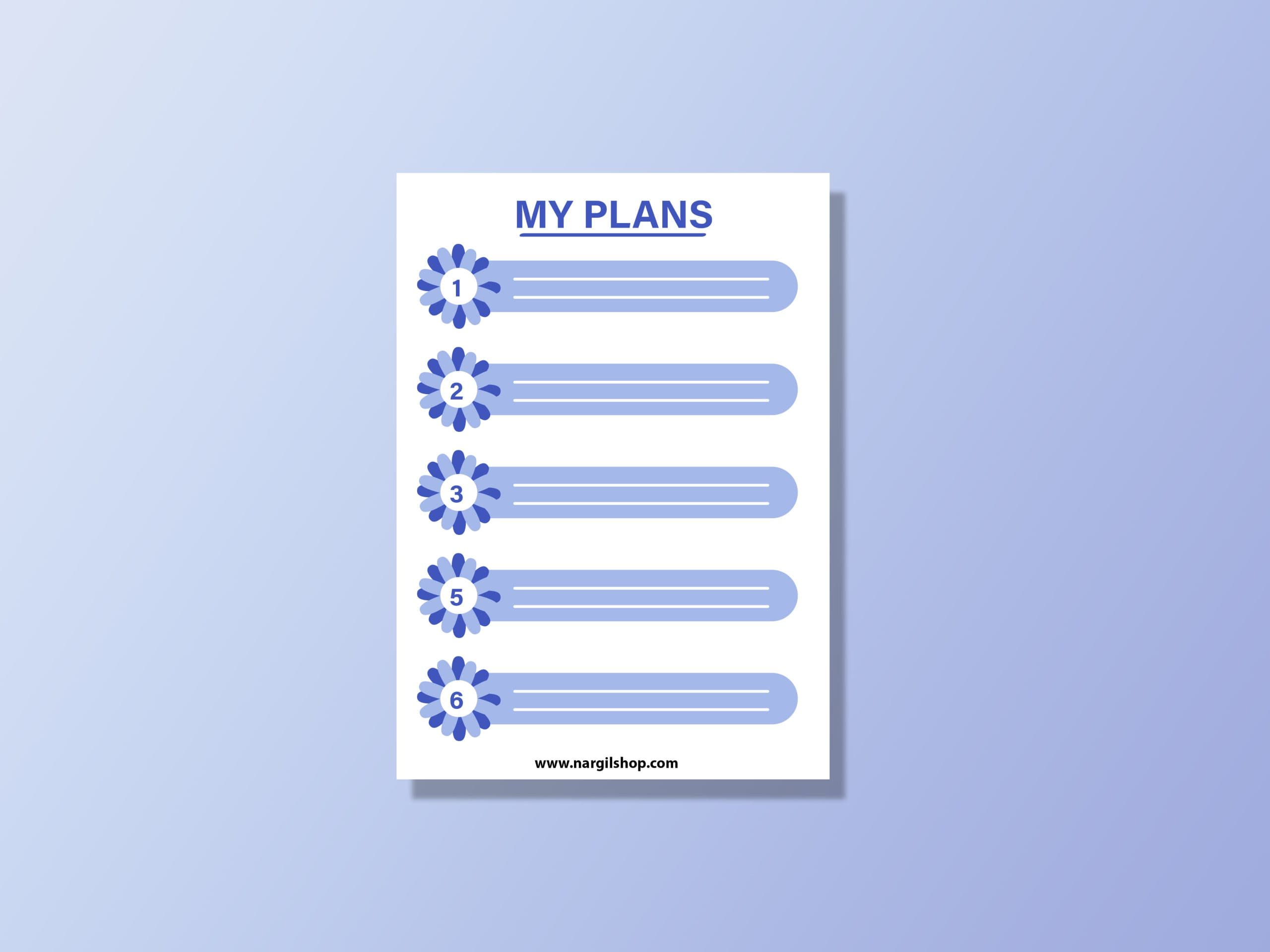 پلنر و برنامه ریزی کار های روزانه 08 | To Do list Planner 08