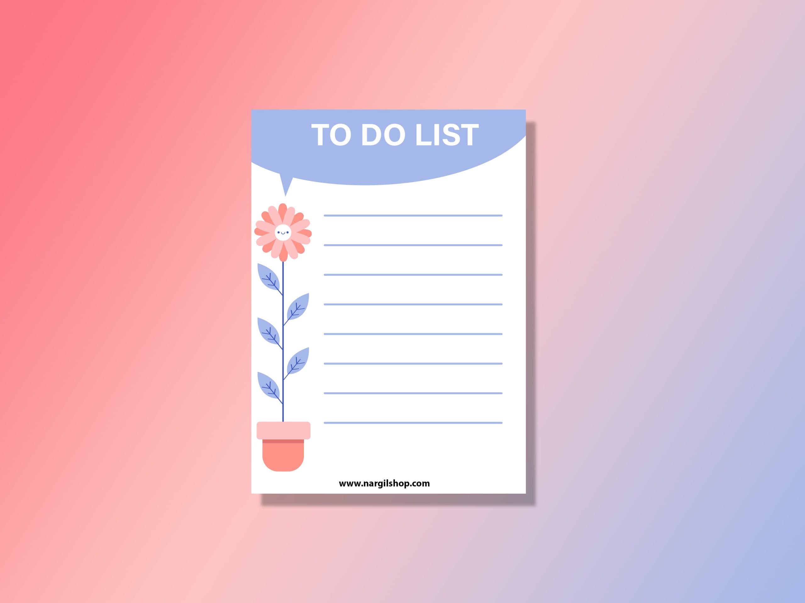 پلنر و برنامه ریزی کار های روزانه 07 | To Do list Planner 07
