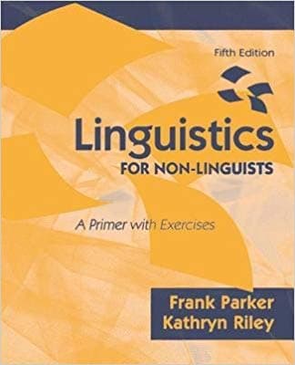 Linguistics FOR NON-LINGUISTS 5th