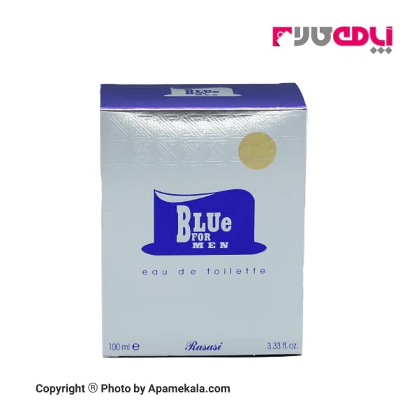ادکلن مردانه مدل Blue for man حجم 100 میلی لیتر — تصویر ۲