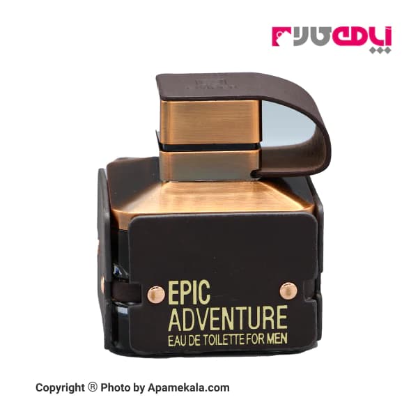ادکلن ادو تویلت مردانه عماد آرا مدل Epic Adventure حجم 100 میلی لیتر