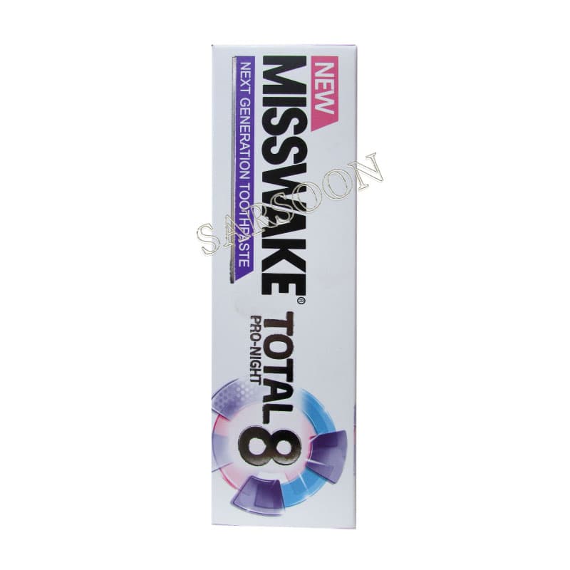 خمیر دندان توتال 8 میسویک 100 میلی لیتر Misswake Total 8 Toothpaste