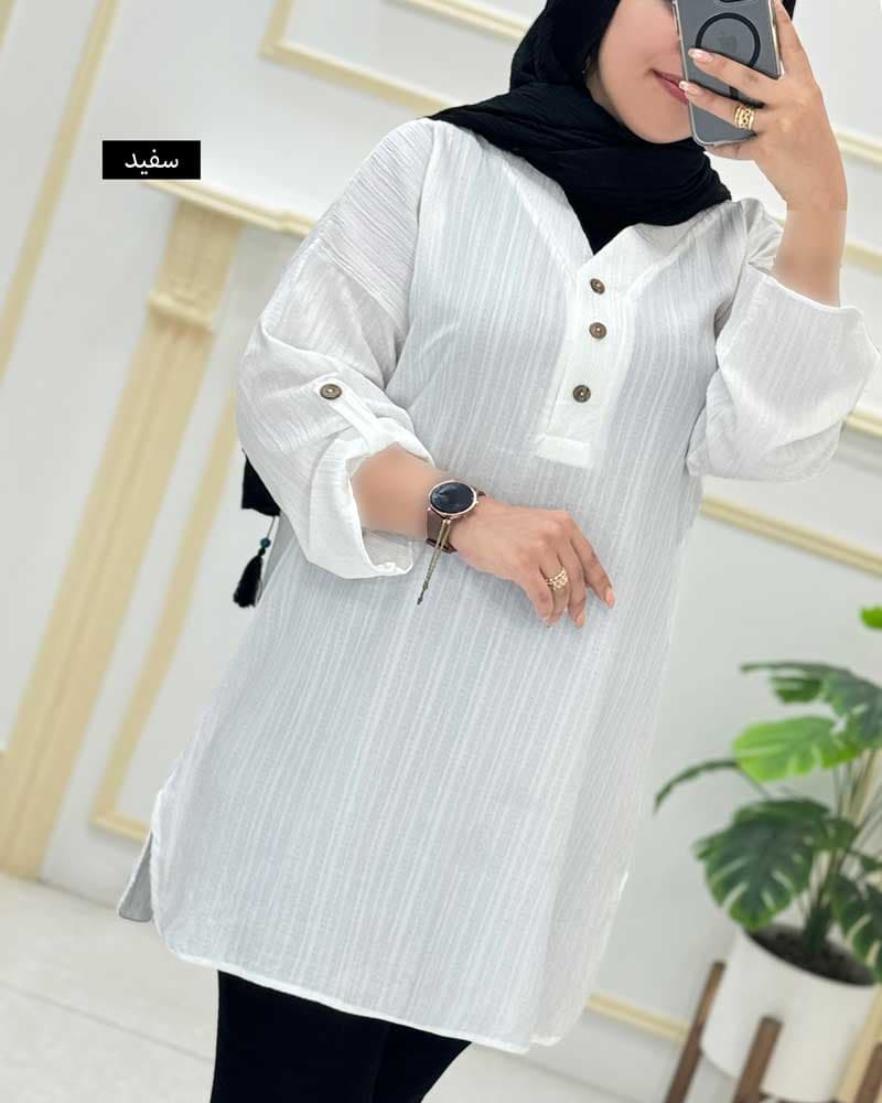 تونیک کراش یقه هفت کد۲۱۴۱۰۴ — تصویر ۳