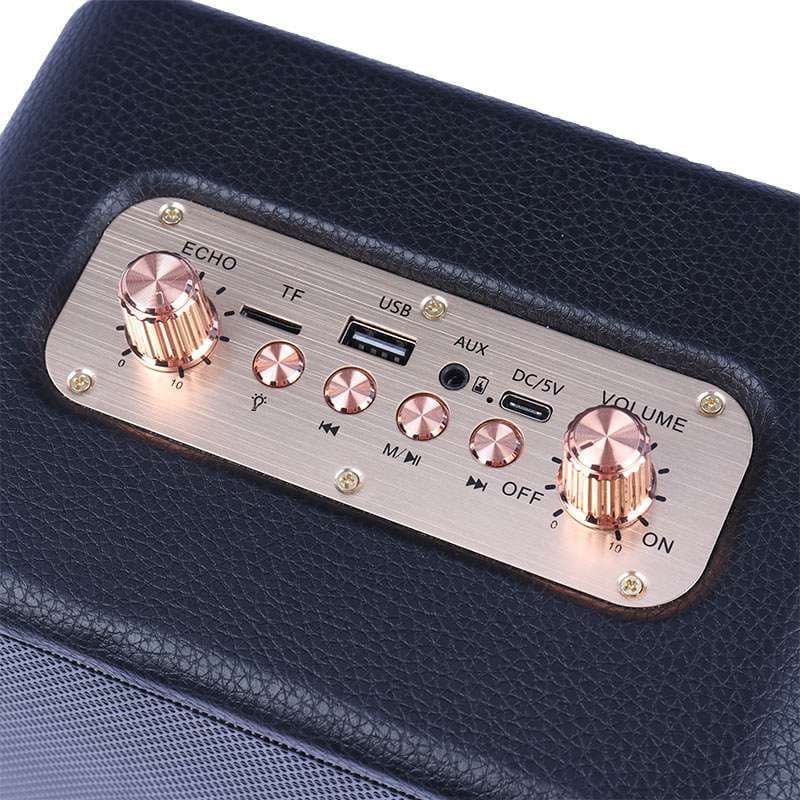 اسپیکر بلوتوثی Booms Bass M4101 Plus + میکروفون — تصویر ۷