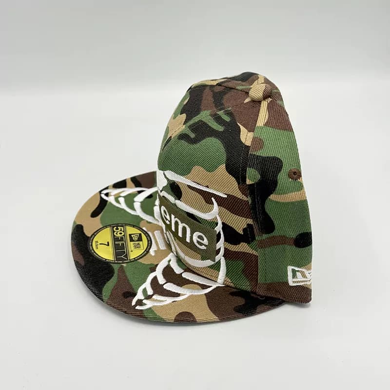 کلاه کپ فیت بک سوپریم Supreme چیریک سبز — تصویر ۲