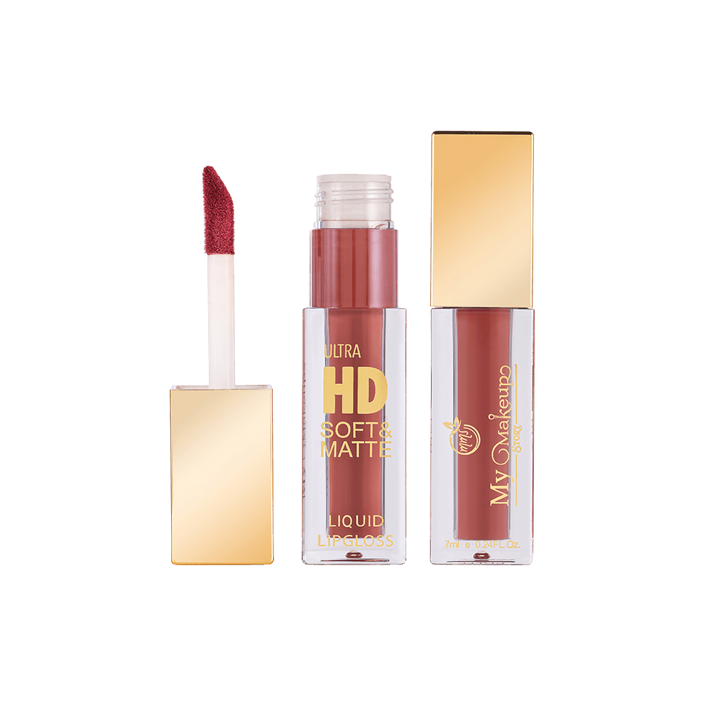 رژ لب مایع مات مای میکاپ استوری My Makeup Story مدل Ultra HD شماره LL07 حجم 7 میل اورجینال — تصویر ۳