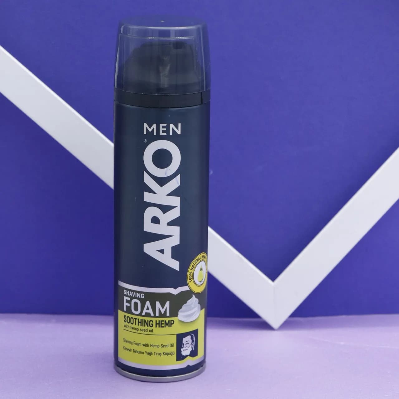 فوم اصلاح آرکو ARKO مدل SOOTHING HEMP حجم 200میل 91243