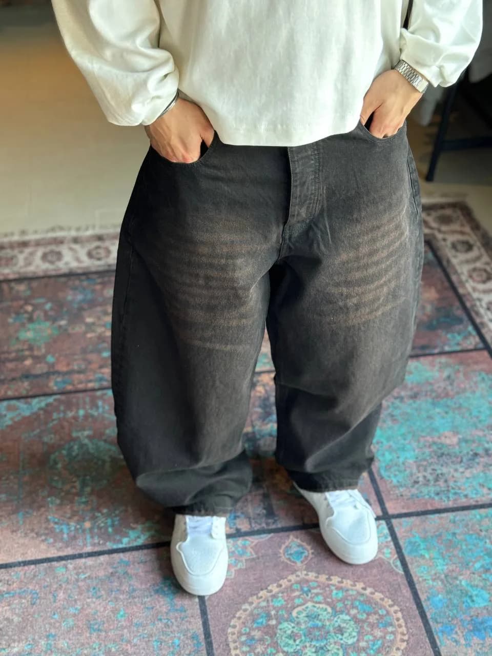 شلوار بالونی ویولت