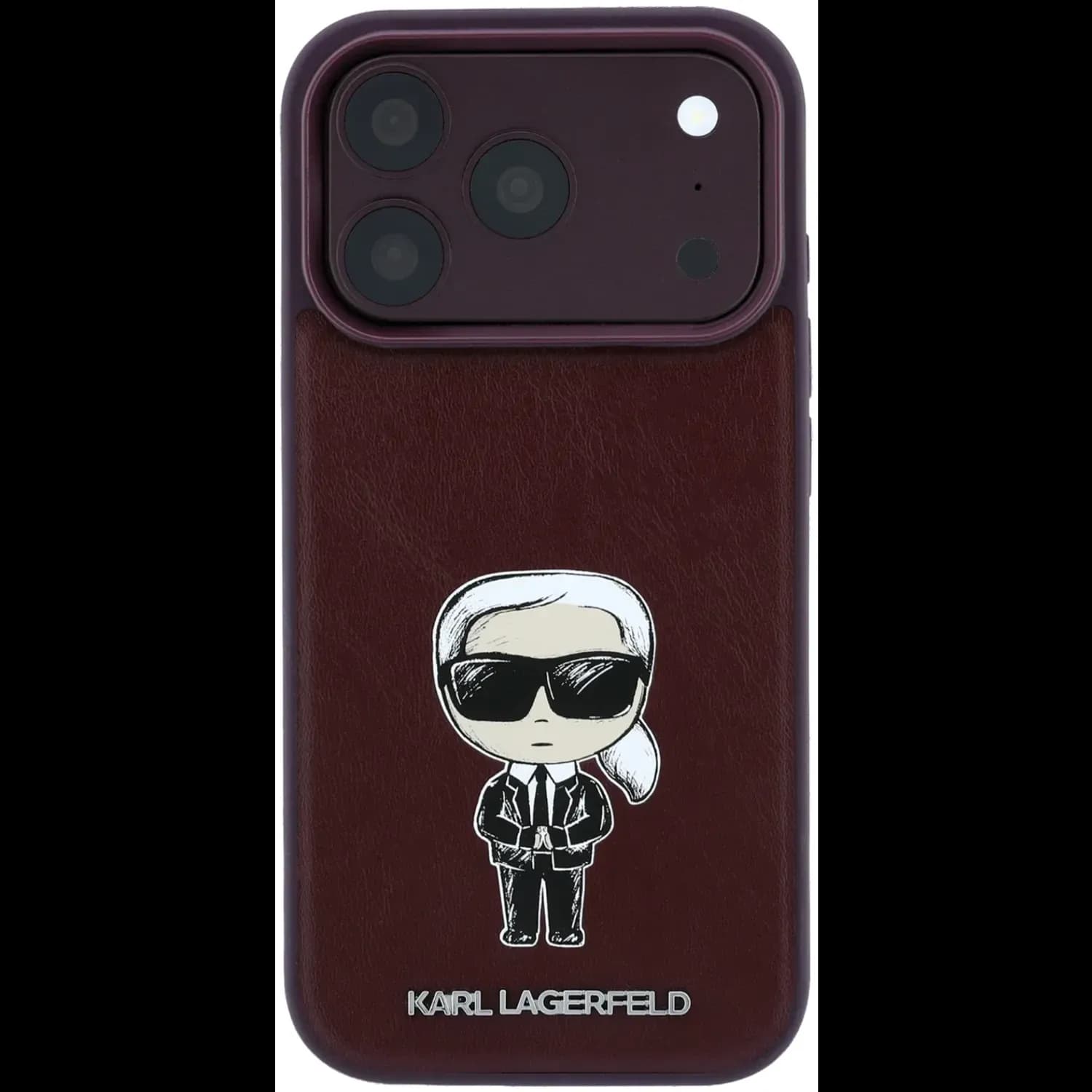 قاب کارل لاگرفلد Karl Lagerfel Smooth PU Ikonik Sketch Hard Cover — تصویر ۲