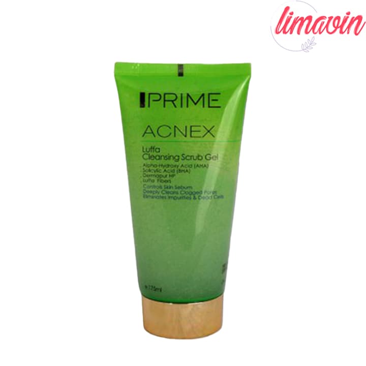 ژل لایه بردار پوست پرایم مدل Luffa Cleansing Scrub مناسب پوست چرب حجم 175 میلی لیتر