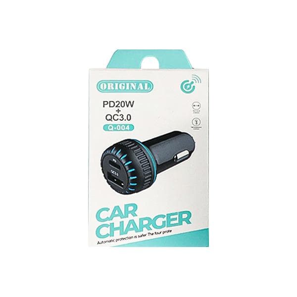 شارژر فندکی PD/QC3 مدل Q-004 — تصویر ۲