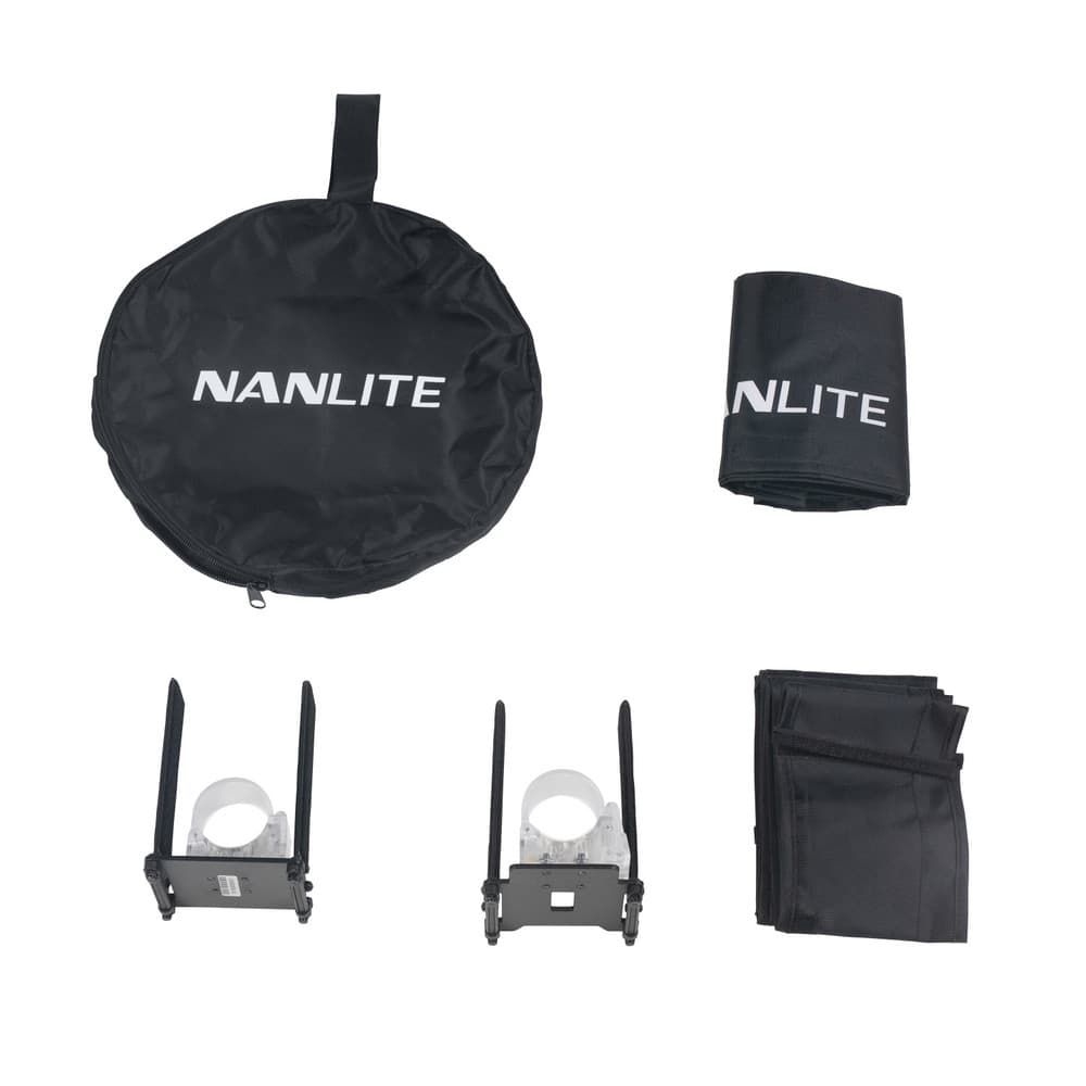 شیدر (بارندور) و گرید ( زنبوری ) برای نور باتومی 15C II نانلایت Nanlite BD-PTII15C+EC — تصویر ۷