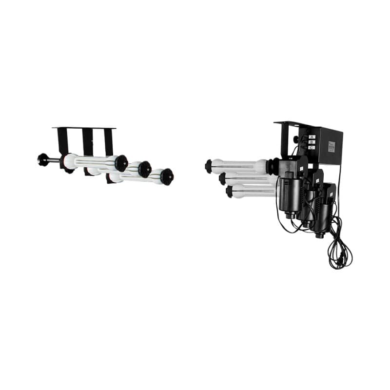 نگهدارنده فون عکاسی برقی 3 تایی با کنترل بیسیم نانلایت مدل Nanlite BE-3RS — تصویر ۳