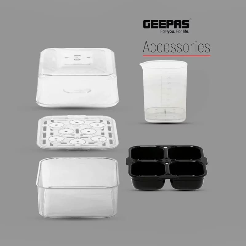 تخم مرغ پز دو طبقه جیپاس مدل GEB63019UK — تصویر ۷