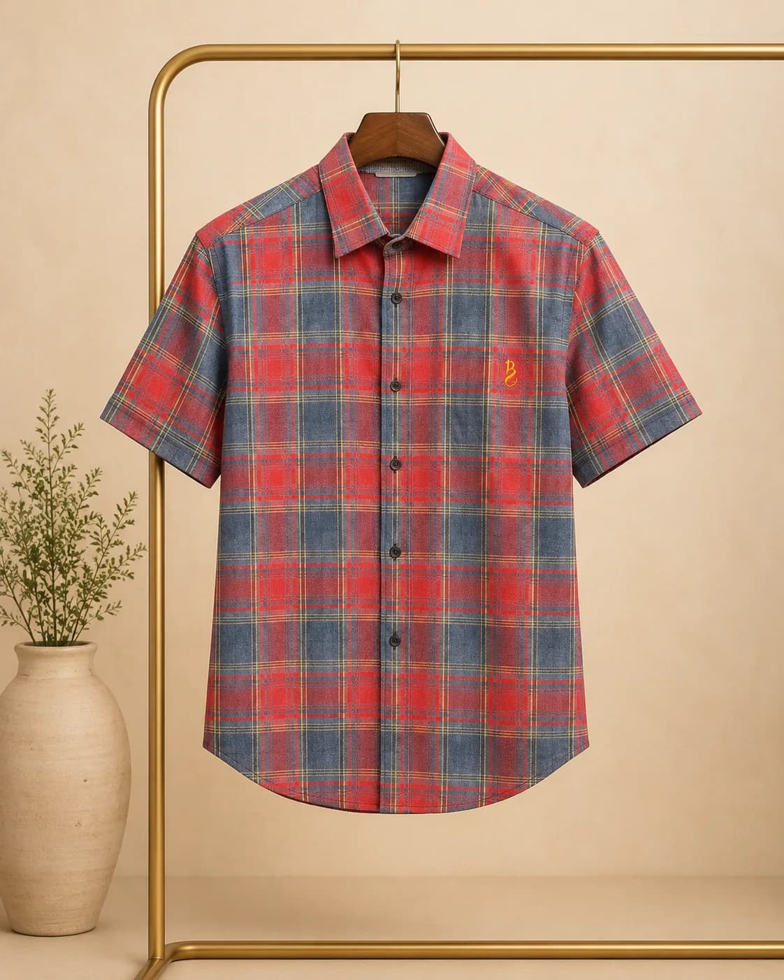 پیراهن 040306 BURBERRY قرمز