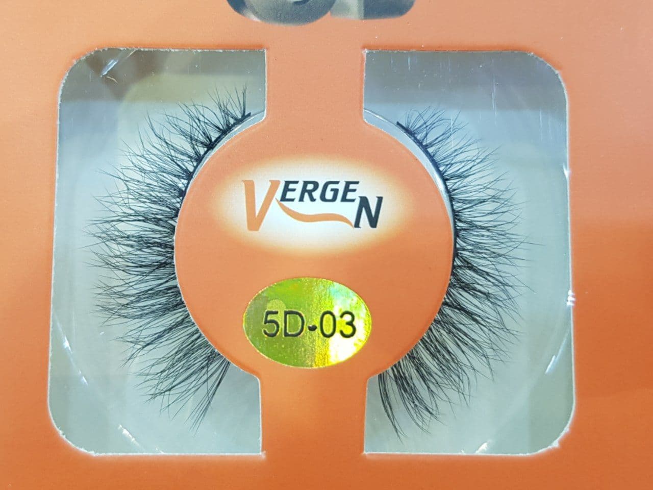 مژه مصنوعی چشم ورژن VERGEN مدل E114 پنج بعدی 5D — تصویر ۵
