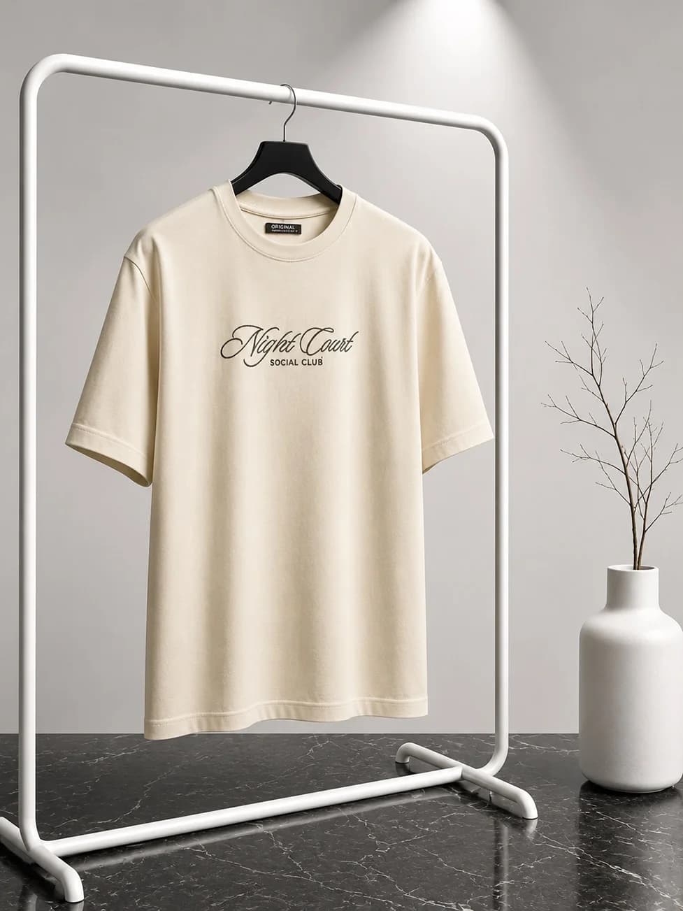 تیشرت 171026 SOCIAL CLUB کرم