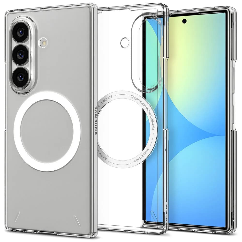 قاب گلکسی زد فولد ۸ اولترا اسپیگن مدل Spigen Air Skin (MagFit)