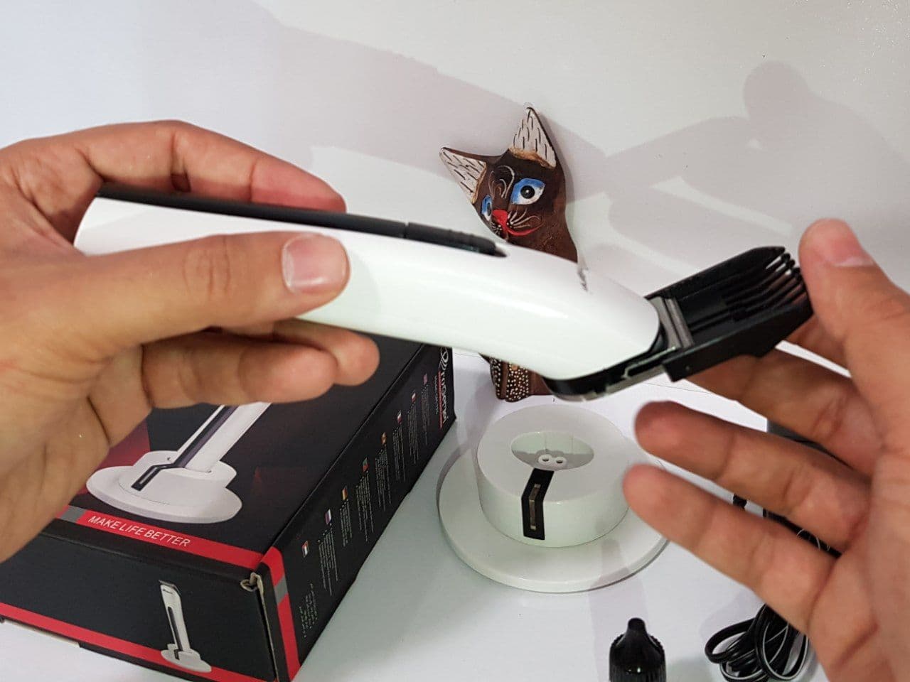 ماشین اصلاح سر و صورت پرو جیمی Pro GEMEI مدل GM-725 — تصویر ۷