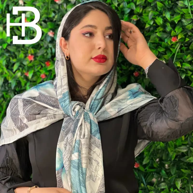روسری ابریشمی سنسو کد 200004 — تصویر ۳