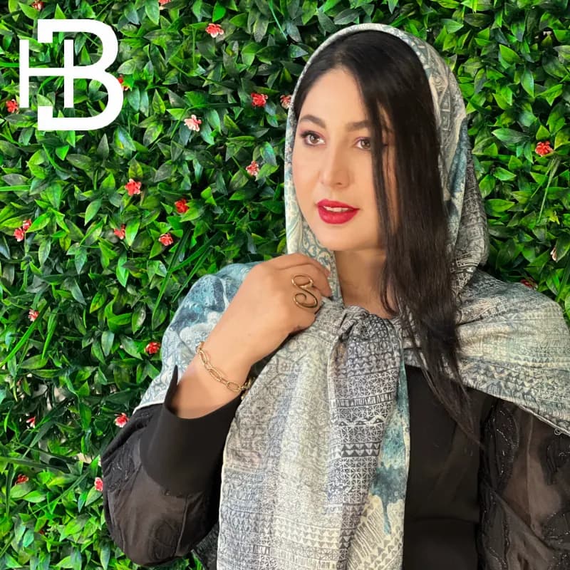 روسری ابریشمی سنسو کد 200003 — تصویر ۲