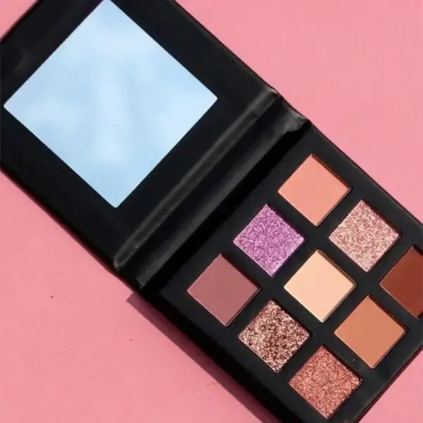 پالت سایه چشم 9 رنگ بیویچد تکنیک رزگلد و صورتی Technic Bewitched Pressed Pigment Palette — تصویر ۳