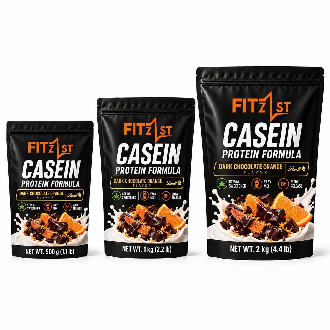 کازئین شکلات تلخ پرتقال 1000 گرم (CASEIN) — تصویر ۷