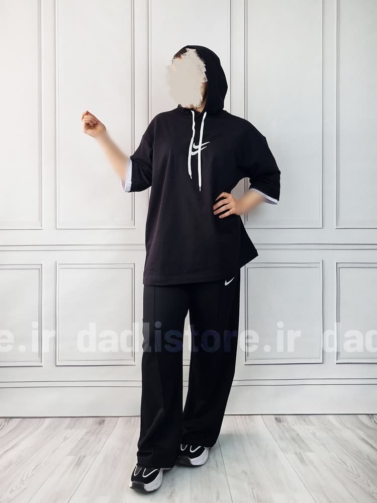 ست هودی و شلوار زنانه تیپ دورس نایکی Nike — تصویر ۳