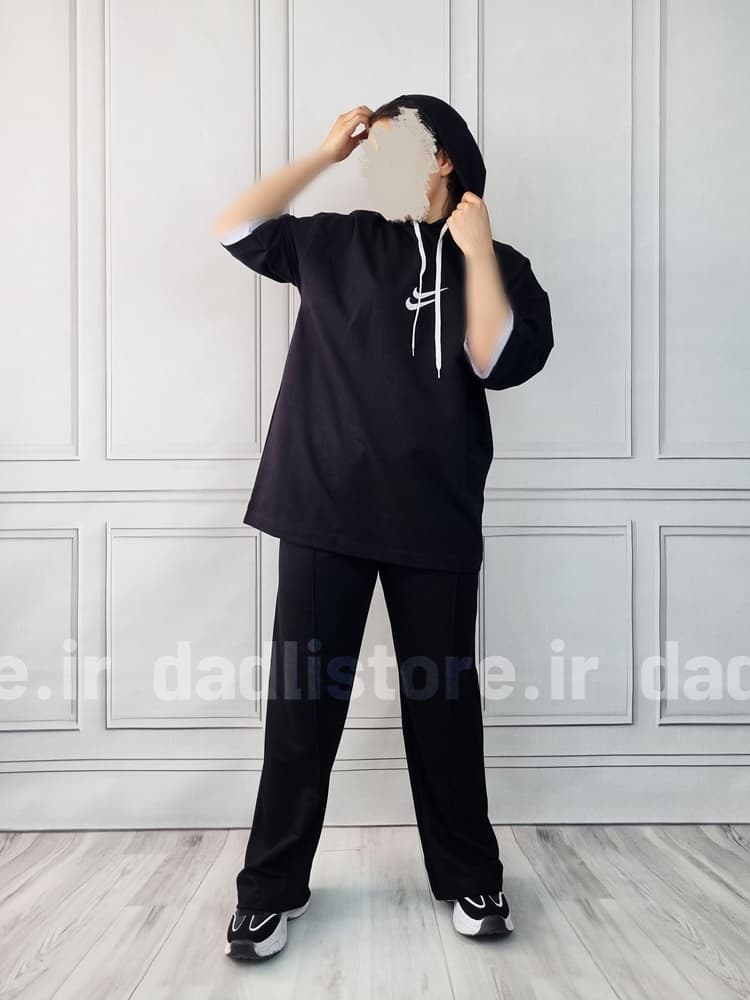 ست هودی و شلوار زنانه تیپ دورس نایکی Nike — تصویر ۶