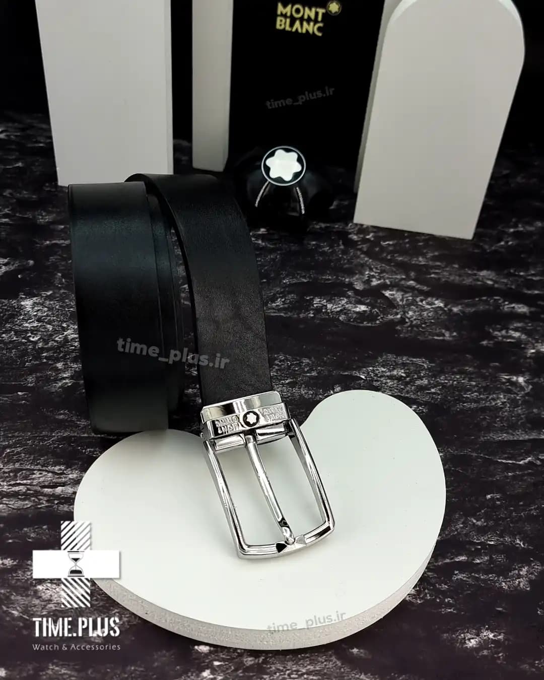 کمربند مشکی Montblanc — تصویر ۲