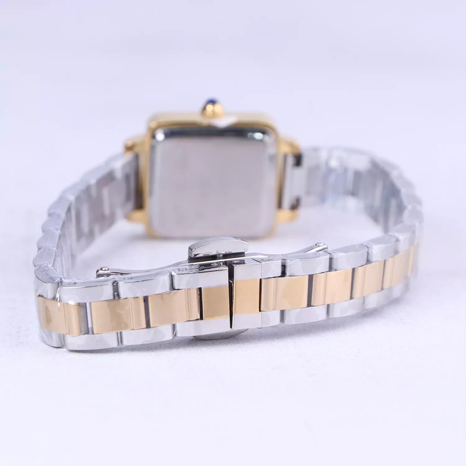 ساعت مچی اسپریت زنانه فلزی نقره ای طلایی صفحه سفید L 4113/2 — تصویر ۴