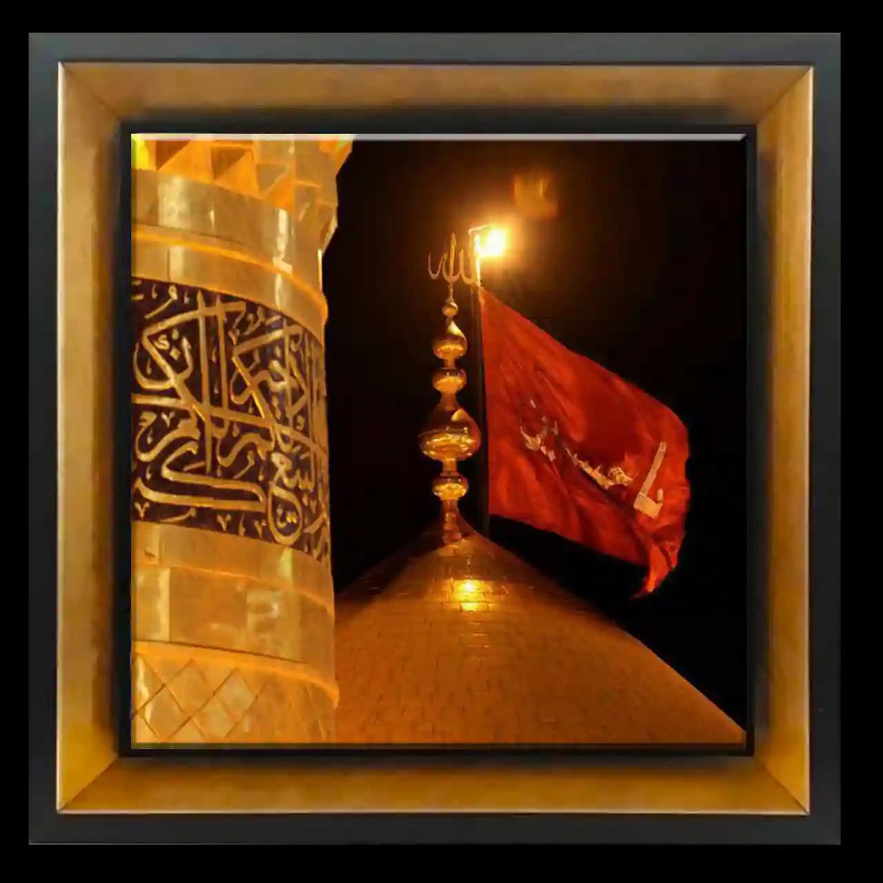 تابلو کاشی حرم امام حسین (ع) مدل 2F 8