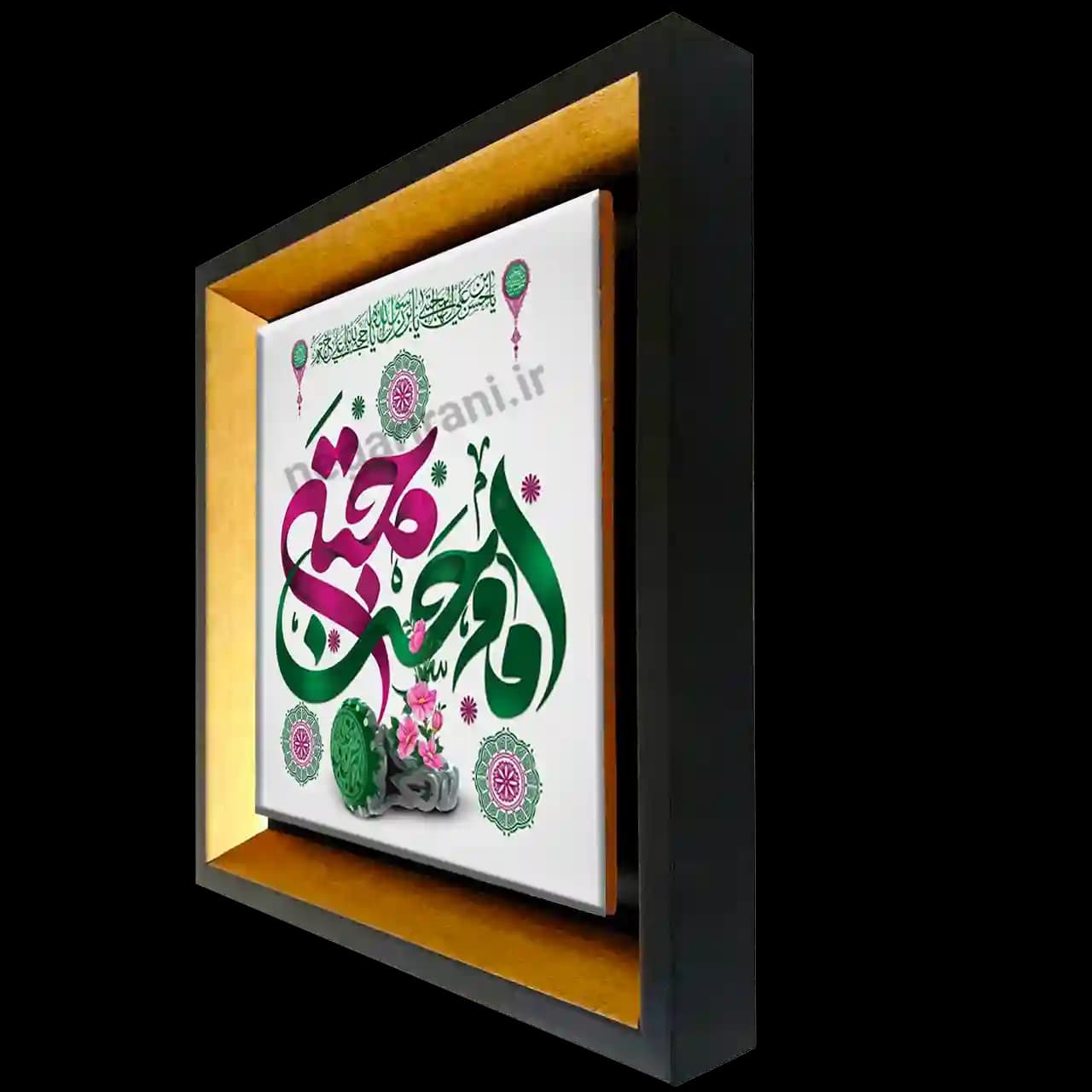 تابلو کاشی امام حسن مجتبی مدل 2E 7 — تصویر ۲