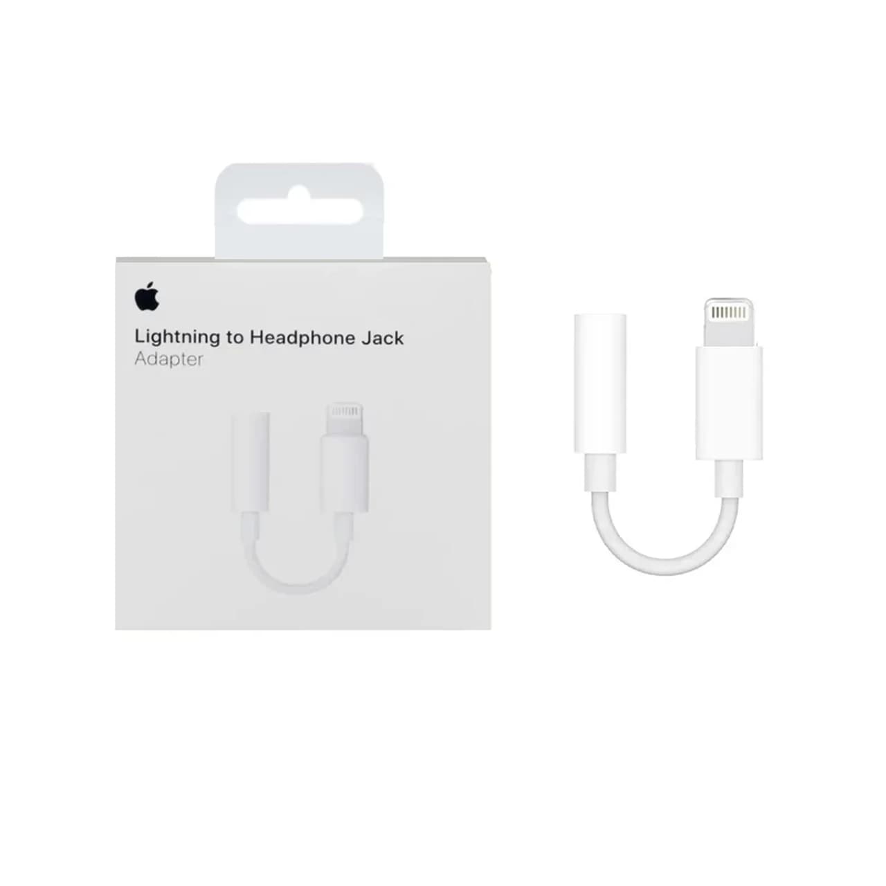 تبدیل iphone به جک 3.5 میلی متری مدل MMX62FE/A A1749 – سفید (گارانتی شش ماهه نیکان همراه) — تصویر ۲