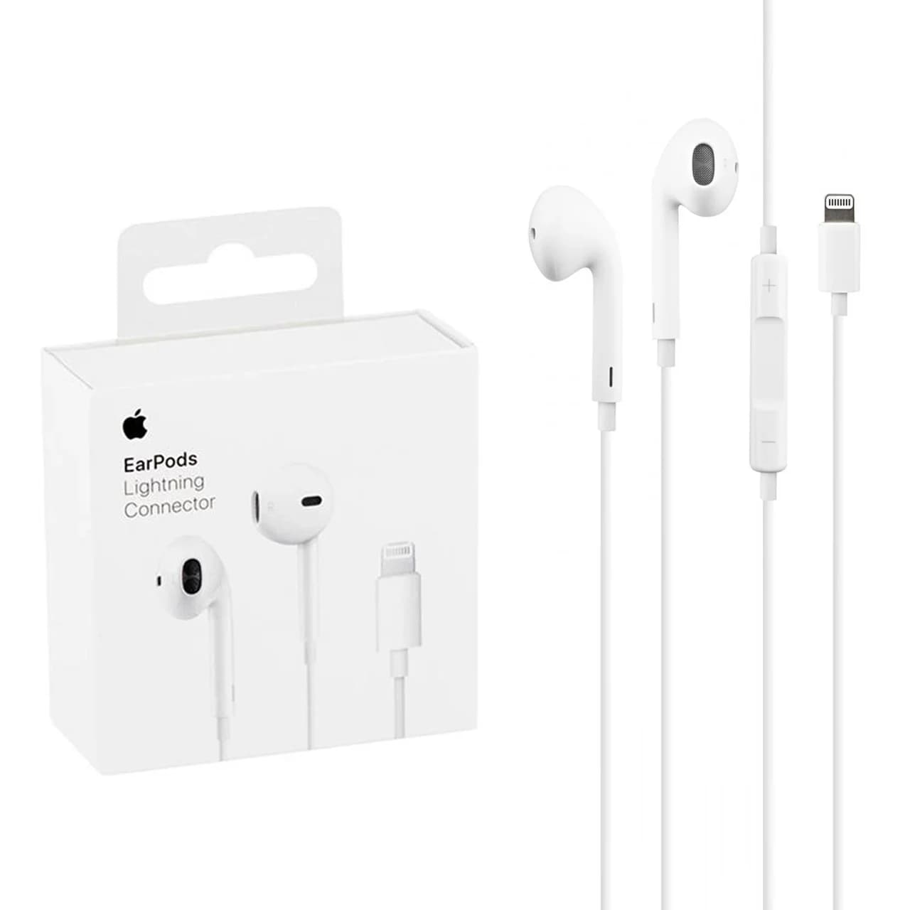 هندزفری باسیم Apple با پورت Lightning مدل MWTY3ZM/A A1748 – سفید (گارانتی شش ماهه نیکان همراه) — تصویر ۳