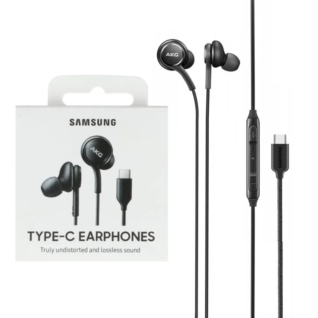 هندزفری باسیم Samsung Type-C مدل AKG EO-IC100 S23 – سفید (گارانتی شش ماهه نیکان همراه) — تصویر ۳