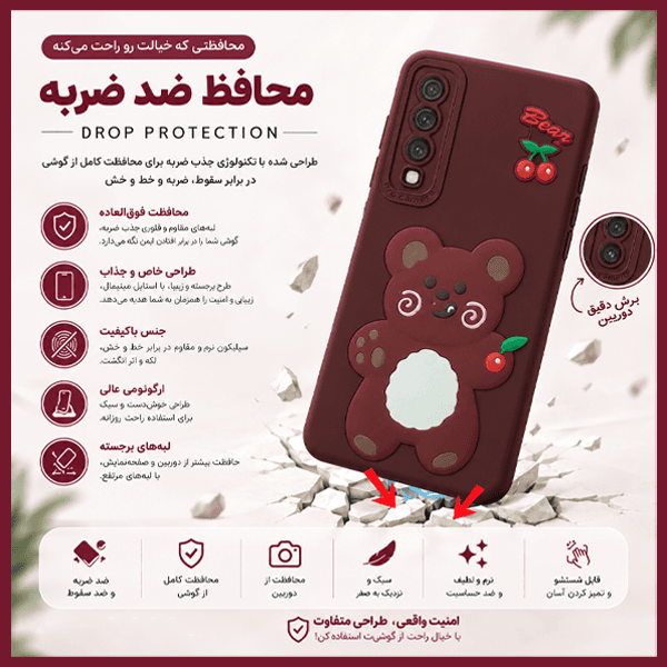 کاور ژنرال کینگ مدل GR-Gilasi برای گوشی سامسونگ Galaxy S23 Ultra به همراه بند آویز — تصویر ۳
