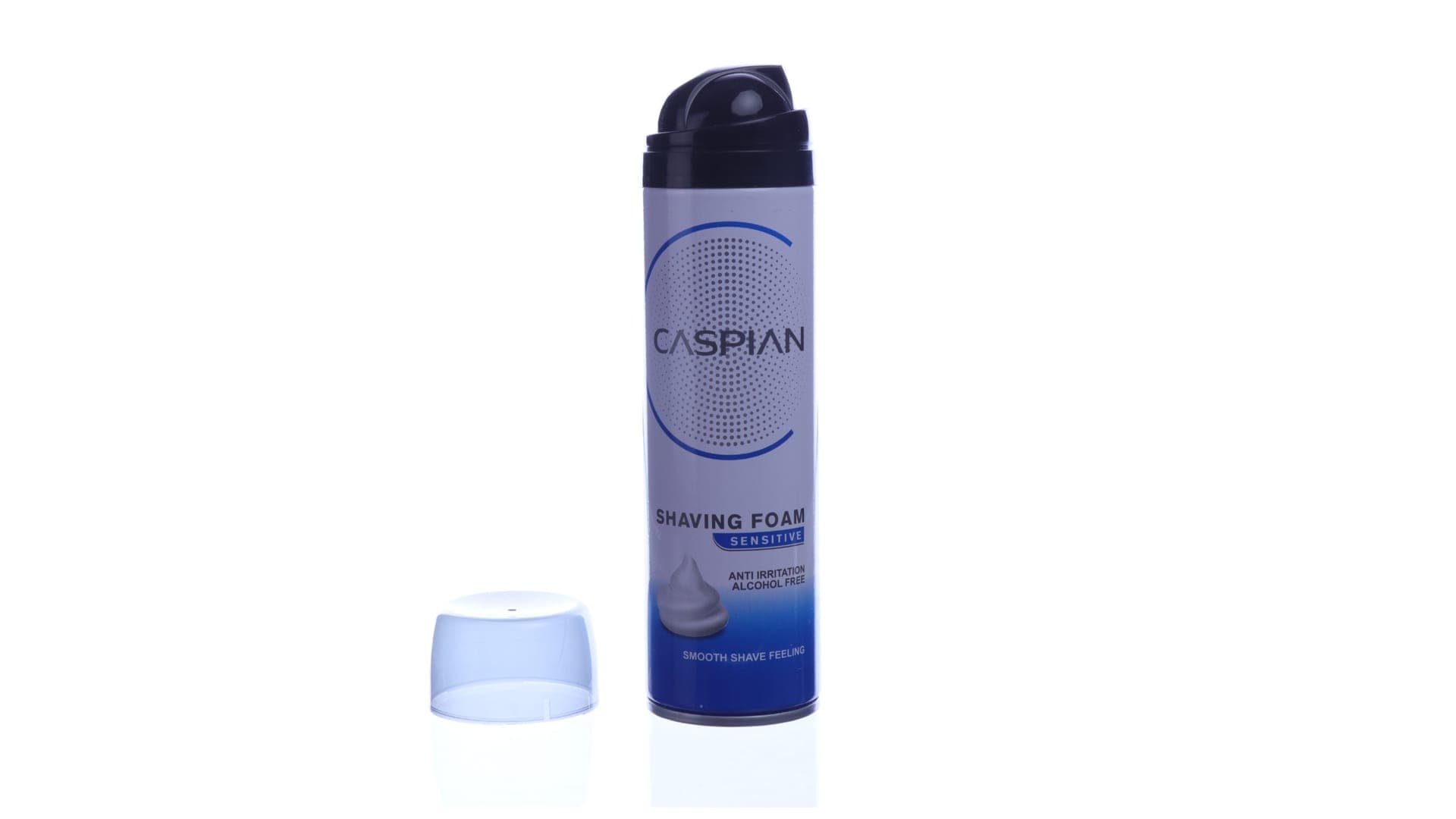 فوم اصلاح کاسپین مدل Sensitive Skin حجم ۲۰۰ میلی لیتر — تصویر ۲